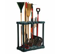 Garden Tidy Tool Rack Shed Storage Organiser Equipment Caddy Gardening Accessories Holder Stand Garage Yard Space Saving Rakes, Shovels & More (Without Pocket)