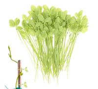 Garden Ties for Plants | Leaf Shape Self-Locking Zip Ties for Plant Support - UV Resistant Tomato Support Straps - for Indoor Gardening Climbing Vines Vegetable Fruit Fence