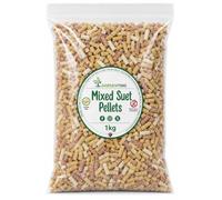 Garden Ting Mixed Suet Pellets Wild Bird Food, Berry Insect Mealworm 1 kg