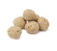 Garden Ting Premium Suet Fat Balls Wild Birds, Pack of 6,black