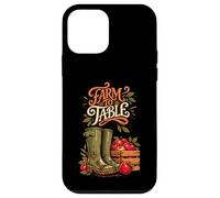 Garden to Plate Fresh Apples Farm Boots Design Case for iPhone 12 mini