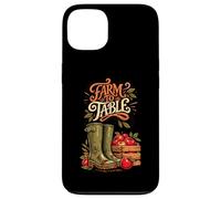 Garden to Plate Fresh Apples Farm Boots Design Case for iPhone 13