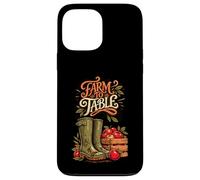 Garden to Plate Fresh Apples Farm Boots Design Case for iPhone 13 Pro Max