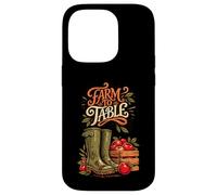 Garden to Plate Fresh Apples Farm Boots Design Case for iPhone 14 Pro