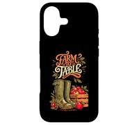 Garden to Plate Fresh Apples Farm Boots Design Case for iPhone 17