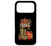 Garden to Plate Fresh Apples Farm Boots Design Case for iPhone 17 Pro Max
