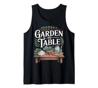 Garden to Table Vegetable Farming Tank Top