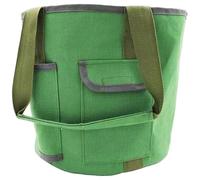 Garden Tool Bag 12 Inch Canvas Tote Bag with Multi Pockets & Handle Heavy-Duty Bucket Tool Organizer