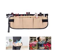 Garden Tool Bag, Adjustable Garden Tool Belt Multifunctional Gardening Tools Belt Bag Oxford Cloth Waist Tool Belt Pouch for Gardeners, Carpenters, Builders and Joiners