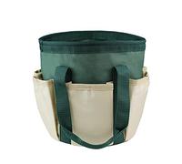 Garden tool bag makes gardening easy and carrying tools Gardener Tote and Bucket Organizer Garden Tote Bag with Side Pockets Garden Tool Bag Bucket Organizer for Women with Garden Bucket