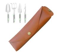 Garden Tool Bag Organizer - Organize Gardening Tool Bag Storage Pouch | Portable Artificial Leather Landscaping Digging Gears Holder for Rake, Shears, Shovel