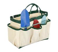 Garden Tool Bag, Portable Tote Bag With 8 Pockets, Canvas Garden Tool Storage Bags, Heavy-duty Large Organizer Bag for Garden Tool Kit, Gardening Organizer for Indoor and Outdoor