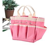 Garden Tool Bag - Waterproof Tool Bag Holder for Garden Tool Sets with Multiple Pockets for Outdoor | Multifunctional Oxford Cloth Tool Bag, Heavy Duty Storage, Pink, see description, See description