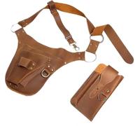 Garden Tool Belt, Garden Tool Belt, Portable Heavy PU Leather Organizer, Multifunctional for Women and Men Gardeners