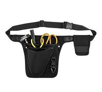 Garden Tool Belt Holster for Women & Men- Womens Adjustable Tool Belt Pouch for Electrician, Carpenter and Construction - LIFETIME Heavy Duty Oxford - Fits from 24" to 53" (Black)