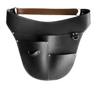 Garden Tool Belt Pu Leather, Adjustable Waterproof Multi-Pocket Waist Pouch 24-46 In, D-Ring Buckle, Utility Tool Apron For Diy, Electricians, Carpenters