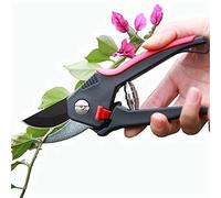Garden Tool- Pruning Shears Sk-5 Sharp Steel Hand Pruners Heavy Duty Tree Graden Trimmers Secateurs Clippers Tools for Gardens Hydroponic Plants Succulen