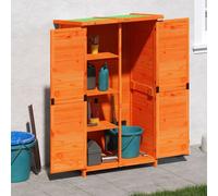 Garden Tool Shed 83X57X140 Cm Solid Wood Pine
