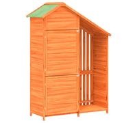 Garden Tool Shed Wooden Storage Cabinet Shed Tool Cabin Solid Wood Pine vidaXL