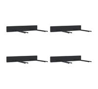 Garden Tool Storage Racks Wall Tool Organiser Tool Hanger Black Steel vidaXL