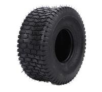 Garden Tractor Tire, 15x6.00-6 Tire Rubber Enhanced Control Excellent Traction 4 Ply Heavy Duty Tyre for Lawn Mower Lawn Tractor Garden Tractor Cart