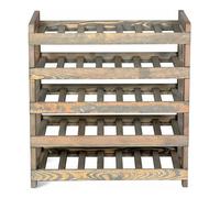 Garden Trading Aldsworth 35 Bottle Wine Rack Natural