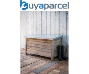 Garden Trading Aldsworth Wooden Outdoor Garden Tool Storage Chest Box Unit Small