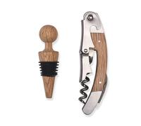 Garden Trading | Bottle Opener and Stopper Set | Wine Gift Set One Size