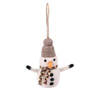 Garden Trading Christmas Tree Decoration: Felt Snowman