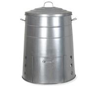 Garden Trading | Classic Compost Bin | Garden Compost Bin | Silver 120L