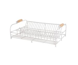 Garden Trading Classic Wire Dish Rack Chalk