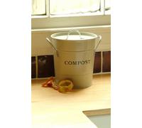 Garden Trading Clay Kitchen Compost Bucket - Compost Bucket ideal For Worktop