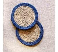 Garden Trading Coaster Set: 4 X Yelford Jute Coasters, Natural