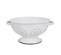 Garden Trading Colander: 33Cm White Colander, Enamel