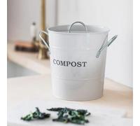 Garden Trading Chalk Compost Bucket 3 5L - CHALK