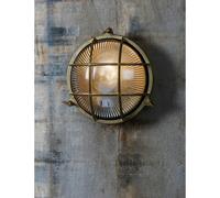 Garden Trading Devonport Round Bulk Head Light - Brass