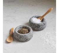 Garden Trading Salt & Pepper Pots, Granite