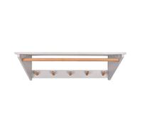 Garden Trading Melcombe Slatted Laundry Shelf Lily White