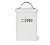 Garden Trading Original Coffee Canister Crafted in Powder Coated Steel | H20 X W12 X D12cm