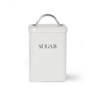 Garden Trading Original Sugar Canister Crafted in Powder Coated Steel | H20 X W12 X D12cm