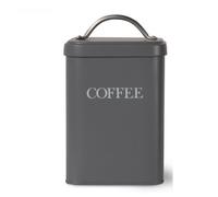 Original Coffee Canister by Garden Trading | Crafted in Powder Coated Steel | H20 X W12 X D12cm
