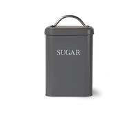 Garden Trading Original Sugar Canister Crafted in Powder Coated Steel | H20 X W12 X D12cm