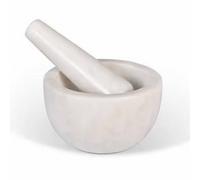 Garden Trading Pestle And Mortar: 12Cm Pestle And Mortar, White