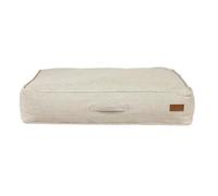Garden Trading Pet Cushion: 78Cm X 56Cm Fern Oaklands Stripe Pet Cushion, Cotton