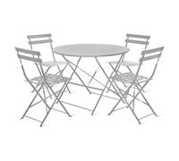 Garden Trading | Rive Droite Bistro Set | Patio Furniture | Chalk L