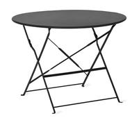 Garden Trading | Rive Droite Bistro Table | Patio Table | Carbon L