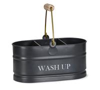 Garden Trading Sink Tidy: Powder Coated Steel Wash Up Tidy, Carbon