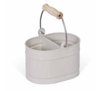 Garden Trading Sink Tidy: Powder Coated Steel Wash Up Tidy, Chalk