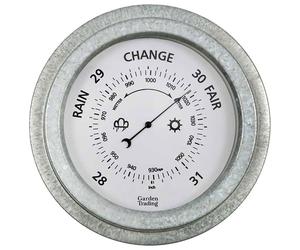 Garden Trading | St Ives Barometer | Steel Barometer | Steel One Size