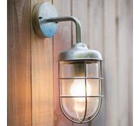 Garden Trading St Ives Harbour Nautical Mains Garden Wall Light Fishermans Cage